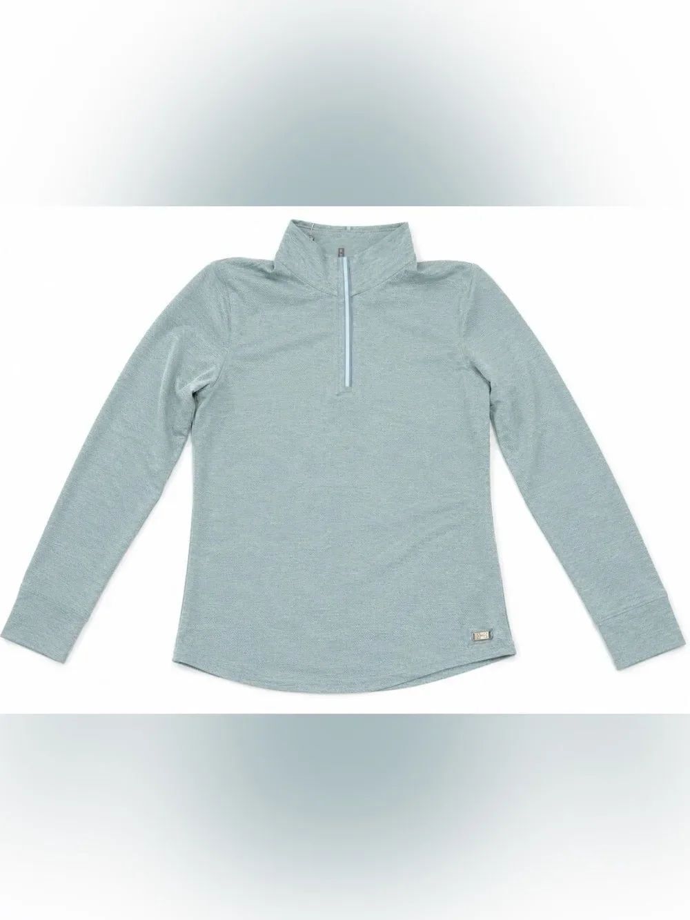 Under Armour Women's Golf Zinger 3.0 Light Blue Heather Quarter-Zip, XS, NWT